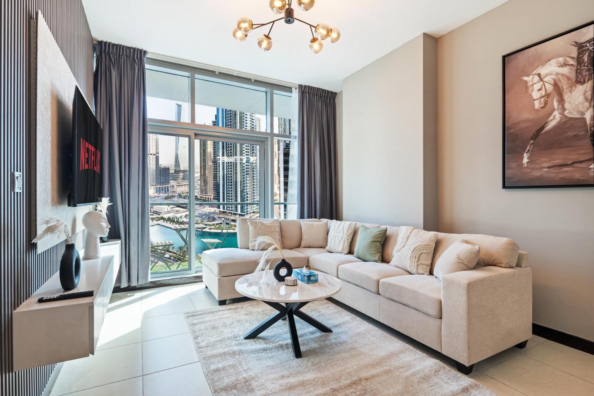 Fully Furnished 1bhk In Indigo Apartment *